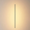 Contemporary Led Black Metal Pendant Light - Stylish Ceiling Suspension Lamp / Warm
