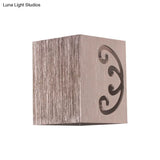 Contemporary Led Butterfly Wall Lamp With Chrome Finish And Aluminum Shade Multi-Color Lighting