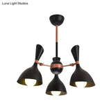 Contemporary Monochrome Kindergarten Pendant Chandelier For Living Room