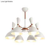 Contemporary Monochrome Kindergarten Pendant Chandelier For Living Room
