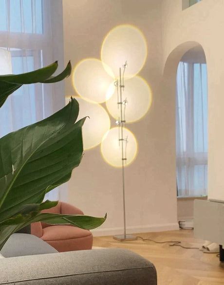 Creative Background Wall Sunset Atmosphere Lamp Floor Lamps