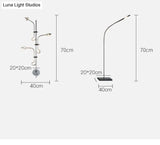 Creative Background Wall Sunset Atmosphere Lamp Floor Lamp Floor Lamps