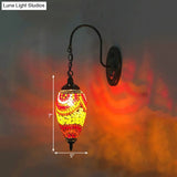 Cut Glass Teardrop Wall Sconce: Warm Traditional Lighting For Living Room