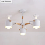 Cylinder Metal Pendant Lamp With Simple Style For Bedroom Lighting