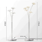 Dandelion Floor Lamp Ins Wind Minimalist Vertical Personality Living Room Bedroom Crystal Decorative