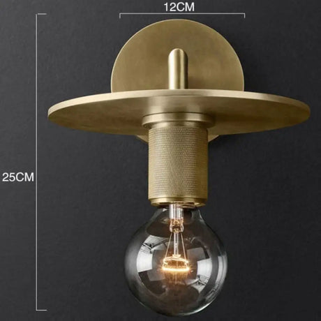 Darlene | Gold Wall Sconce B / 110V Wall Lamp