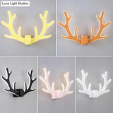 Deer Horn Led Wall Light - Decorative Metal Sconce Fixture