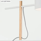 Drum Shade Desk Lamp - Contemporary Steel 1 Light Red/White Reading For Study Room