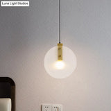 Dual Disc Hanging Light: White Textured Glass Postmodern Pendant Lamp