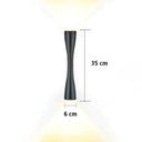 Elaine | Outdoor Waterproof Lamp Black 35cm / 13.7’’ / Warm White Outdoor Lighting