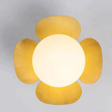 Emerson - Nordic Flower Corridor Aisle Lamp All Copper Cloakroom Ceiling