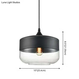 Emma - Retro Industrial Style Glass Pendant Ceiling Lights For Restaurant