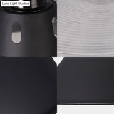 Farmhouse Metallic Black Pendant Light For Dining Tables - 14’/16’ Bowl Design