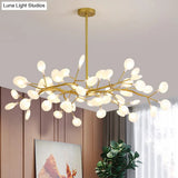 Firefly Led Acrylic Suspension Light - Nordic Style Chandelier Ideal For Living Room