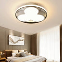 Flower Ceiling Mount Led Light For Child Bedroom - Nordic Style Acrylic Lamp White / 16’