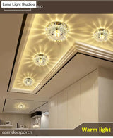 Flush Mount Small Led Ceiling Light For Art Gallery Decoration Front Balcony Lamp Porch Light