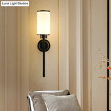 Full Copper Wall Lamp Simple Classic Bedroom LED Head TV Background Wall Stairwell Copper Wall Lamp Copper Wall Lamps