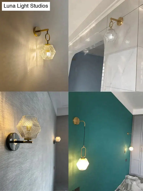 Haleh - Nordic Postmodern Luxury LED Wall Lamp Wall Light