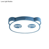 Here Are Two Options: 1. ’Panda Flushmount Nursery Light - Colorful Animal Led Ceiling Lamp’ 2.