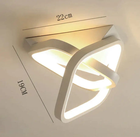 Home Passage Lamp Corridor Human Body Induction Ceiling Lamp Home Corridor Cloakroom Lamp White / White light Ceiling
