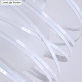 Industrial Spiral Hanging Light With Wire Guard And Chain - Black/White