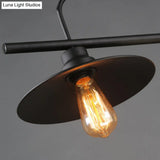 Industrial Style Metal Black Cone Pendant Chandelier - Island Lighting Fixture