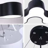 Modern Irregular Pendant Ceiling Light Acrylic Led Office Fixture