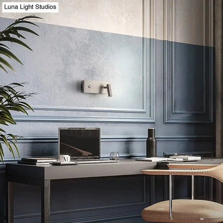 Kane | Nickel LED Dimmable Reading Wall Light Wall Lamp