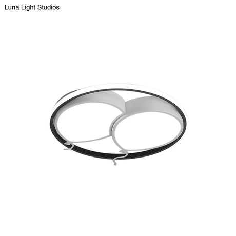 Kids Balloon Ceiling Mount Light - Acrylic Led Lamp For Nursing Room
