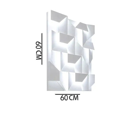 Leanne | Geometric Wall Lamp 60x60x14 35W / Warm White (2700-3500K) Wall Lamp