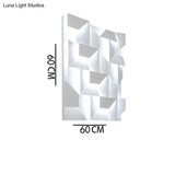 Leanne | Geometric Wall Lamp 60X60X14 35W / Warm White (2700-3500K)