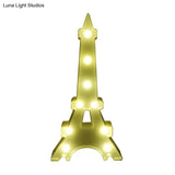 Led Bedroom Nightstand Light With Minimalist Design And Plastic Shade