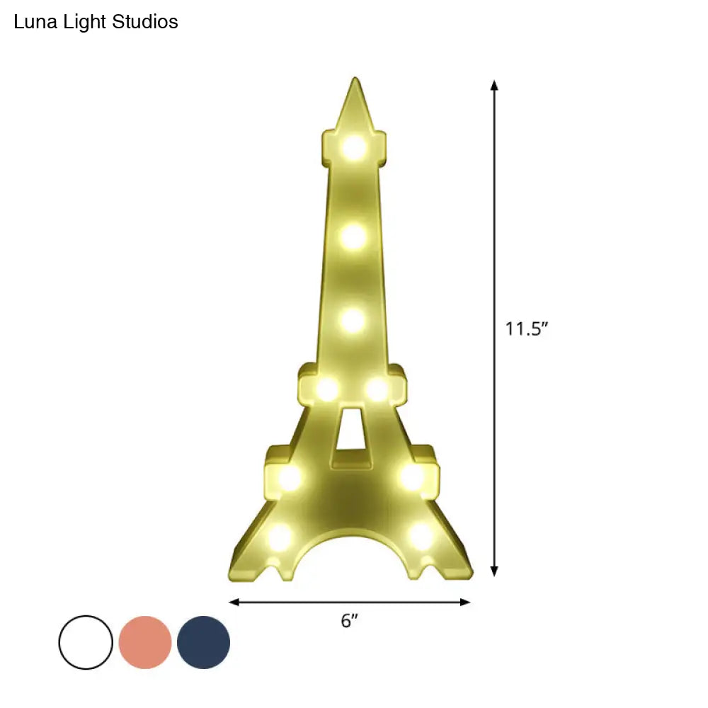 Led Bedroom Nightstand Light With Minimalist Design And Plastic Shade