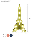 Led Bedroom Nightstand Light With Minimalist Design And Plastic Shade
