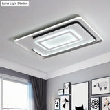 Led Ceiling Lamp - Simple Style Acrylic Ultrathin Flush Mount In Warm Or White Light