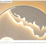 Led Ceiling Light Modern Nature Sunrise Design For Living Room Bedroom Kitchen Dining Lighting