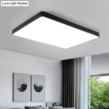 LED Ceiling Light Modern Panel Lamp Lighting Fixture Surface Mount Flush Remote Control Ceiling