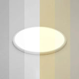 Led Ceiling Mount Fixture - Ultrathin & Simple Acrylic Flushmount Lighting In White / 19.5’
