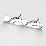 Led Crystal Vanity Mirror Lights - Modern Stainless Steel Bathroom Sconce 2 / Stainless-Steel Warm