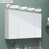 Led Crystal Vanity Mirror Lights - Modern Stainless Steel Bathroom Sconce