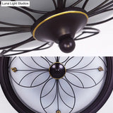 Led Frosted Glass Flush Mount Light Fixture - Traditional White Bowl Design For Corridor Ceiling