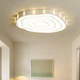 Led Hollow Tree Stump Ceiling Mount Light - Acrylic Modern Stylish Lamp (White) White / 16.5’ Warm