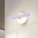 Led Vanity Lighting Fixture - Modern White Wall Lamp For Bathroom With Natural/Warm Light / Warm