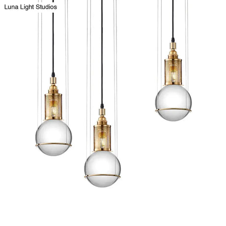 Light Home Stay Hotel Bedside Modern Minimalist Personality Window Crystal Glass Chandelier Pendant