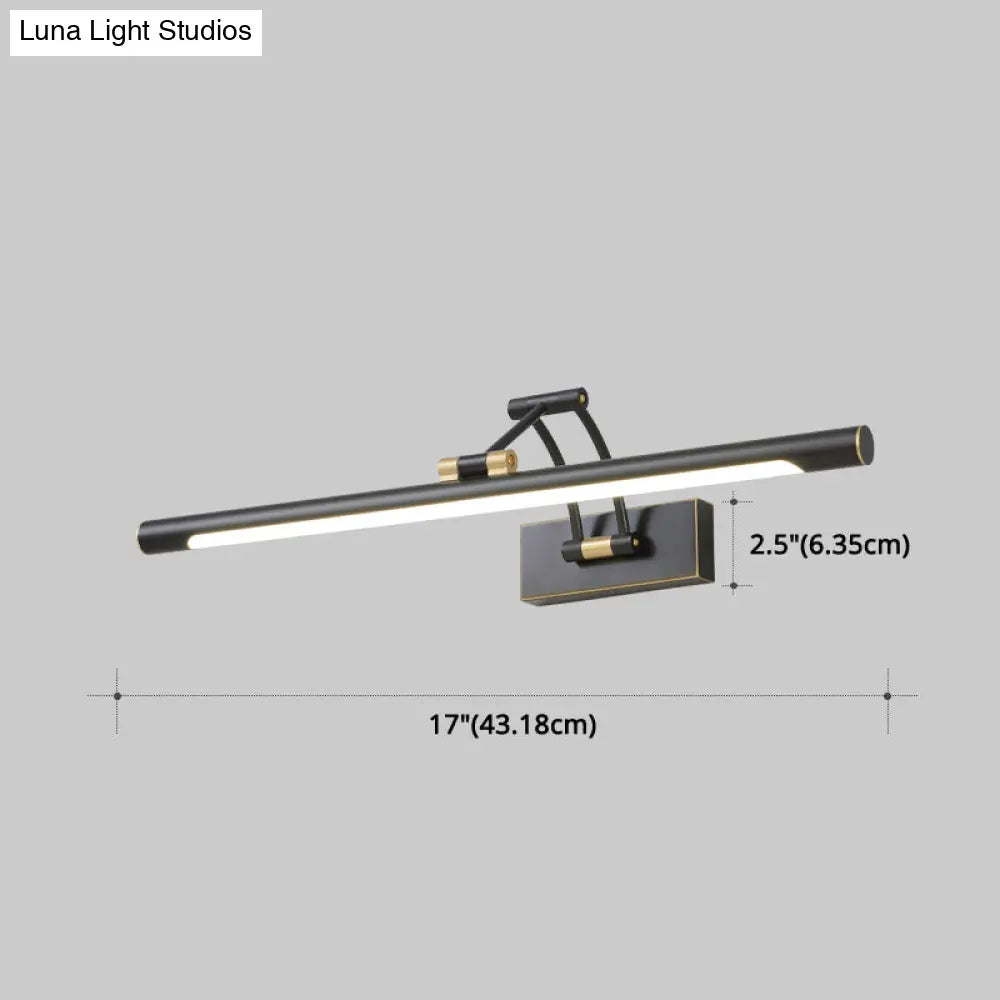 Luxury Copper Vanity Wall Light Fixture - Modern Style Single Arm