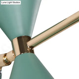 Macaron Metal Wall Sconce - Angle Shade 1 Light Black/White/Pink/Yellow/Green Bedroom