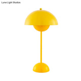 Macaroon Finish Table Lamp With Dome Shade Ideal For Study Room Or Reading Nook