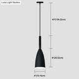Macaroon Metal Goblet Pendant Lamp: Down Lighting Single Hanging Light For Dining Room