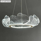 Mancos - Acrylic Leaves Led Modern Chandelier chandelier
