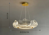 Mancos - Acrylic Leaves Led Modern Chandelier Dia86cm / Warm White chandelier